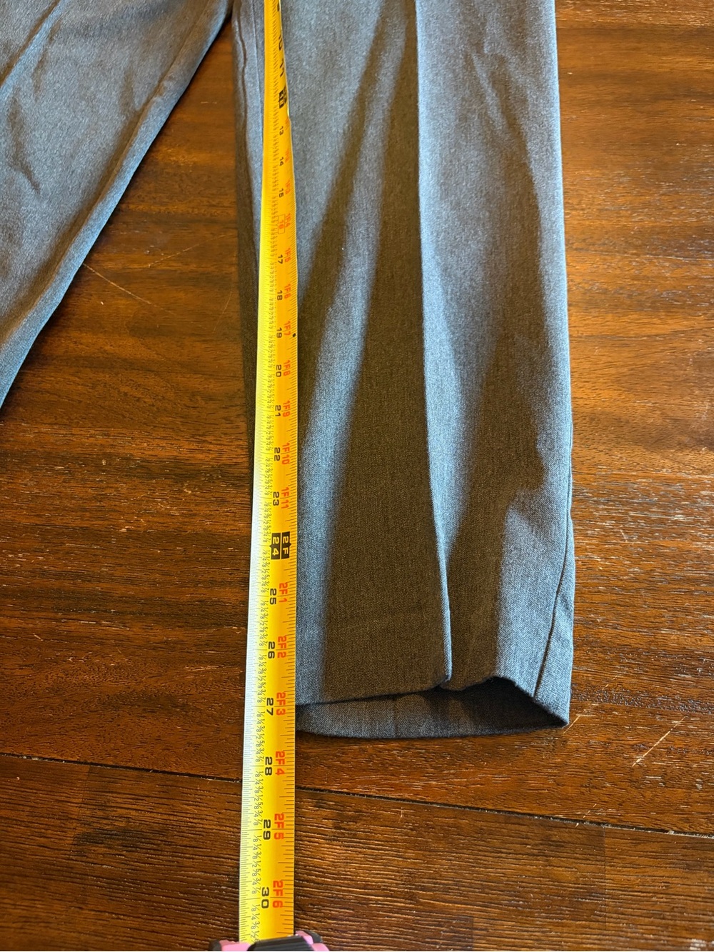 Talbots Classic Side Zip Gray Dress Pants Women’s Size 10 Straight Leg Career Tr - Picture 5 of 5